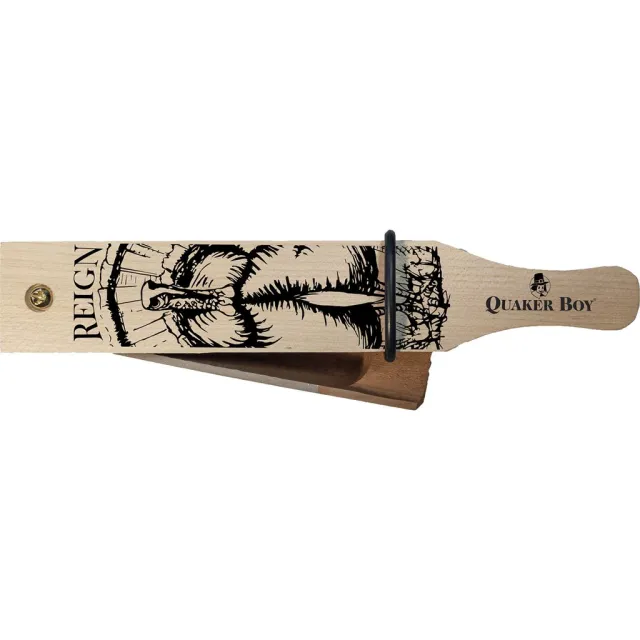Quaker Boy 13672 Waterproof Maple Lid Cherry Bottom Box Call - Quaker Boy