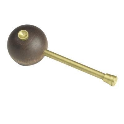 Buy Traditions A1207 Ball Starter: Round Handle, Brass Material, Long & Short Length, Solid Hardwood, Concave Tip online