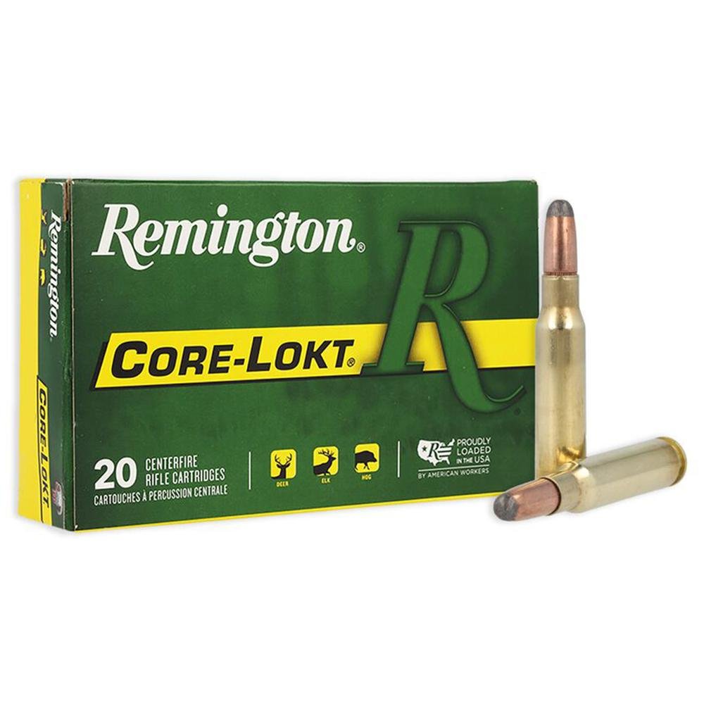 Remington Core-Lokt 308 Win 180 gr Soft Point 20 Per Box 27844 - Remington Arms Company, LLC - 308 Win for sale at Keys Gun Shop