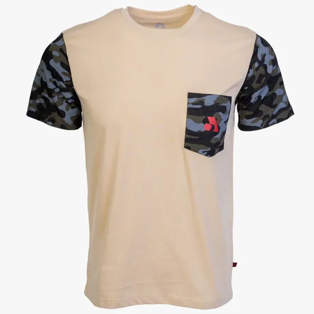 Buy Arsenal Medium Beige / Camo Cotton Expedition T-Shirt online
