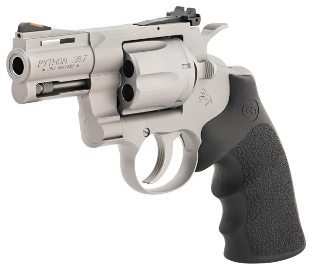 Buy Colt ZPYTHONSM3RTS Python 357MAG 3" Matte SS Hogue Grips Blemished online