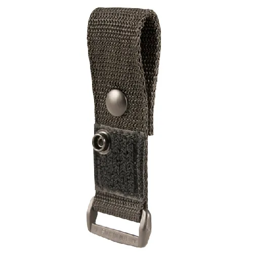 Boston Leather Epaulet Mike Holder Snap Slot Black Adjustable