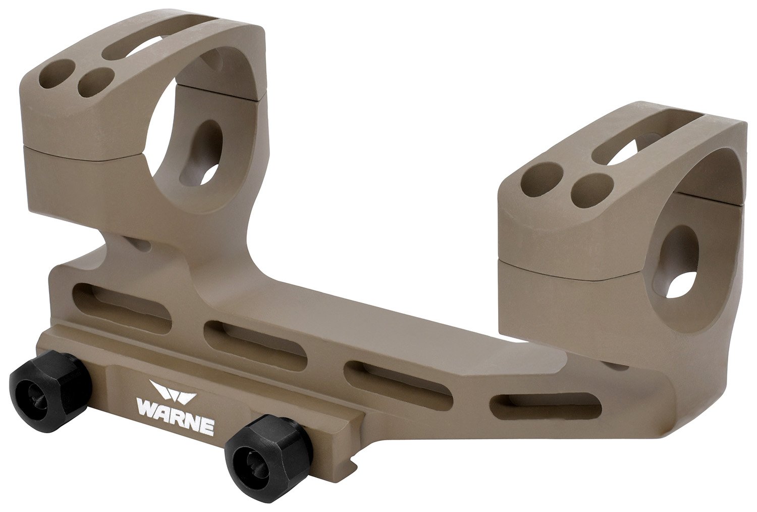 Warne X-SKEL 30mm Super High Scope Mount 1.9" Cantilever Dark Earth - Warne