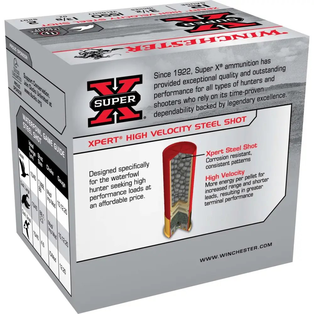 Winchester WEX12L2 12 Gauge 3.5 in 1 3/8 oz 1550 fps #2 Shot - Winchester - 12 Gauge