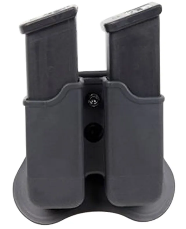 Bulldog PGM Mag Holder Paddle Black Polymer for Glock 17-34 Gen1-4 - Bulldog