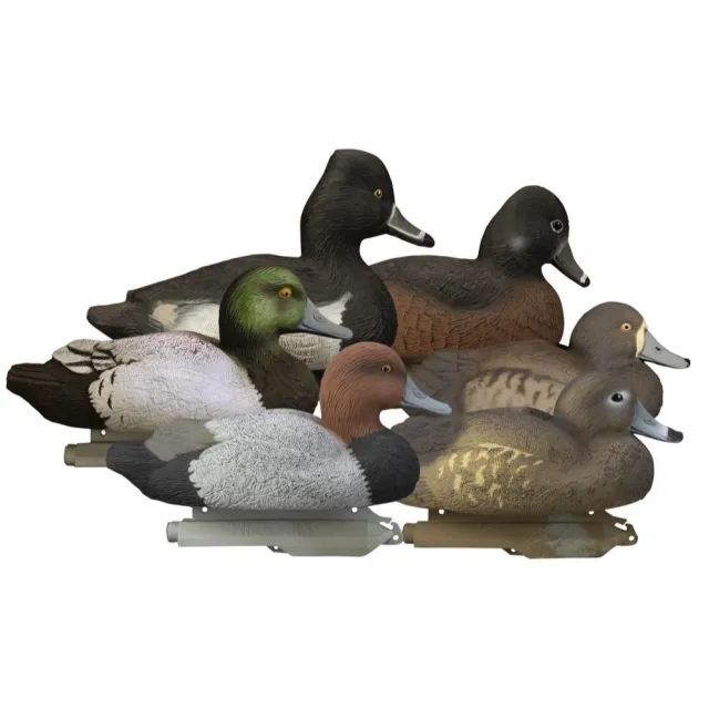 Higdon Outdoors 19994 Standard Diver Pack 6 Foam-Filled Decoys - Higdon Outdoors