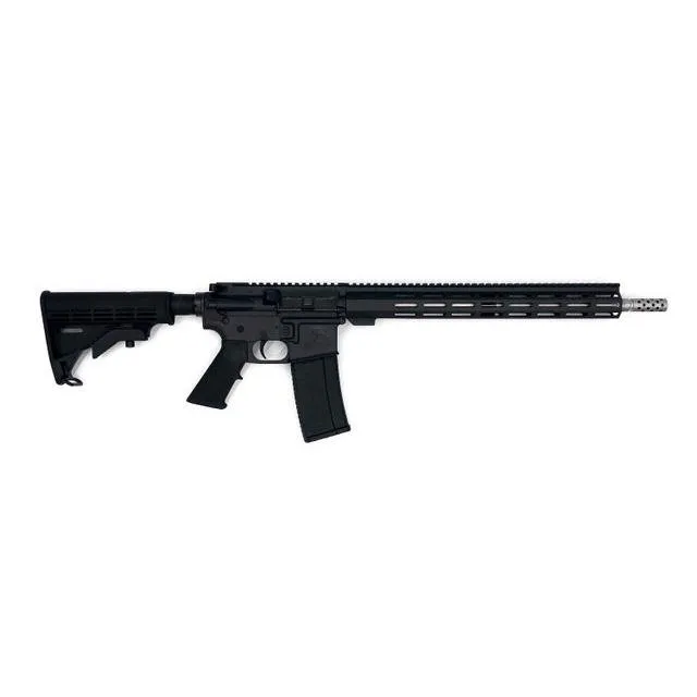 GLFA CA Compliant Rifle .223 Wylde 10rd Mag(1) 16'' Stainless Threaded Barrel Black Cerakote - 10 Ring - .223 Wylde