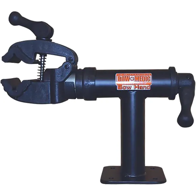 Bow Medic 9972 Bow Hand Bench Mount, 360 deg Rotation, Quick Release Clamps - Bow Medic