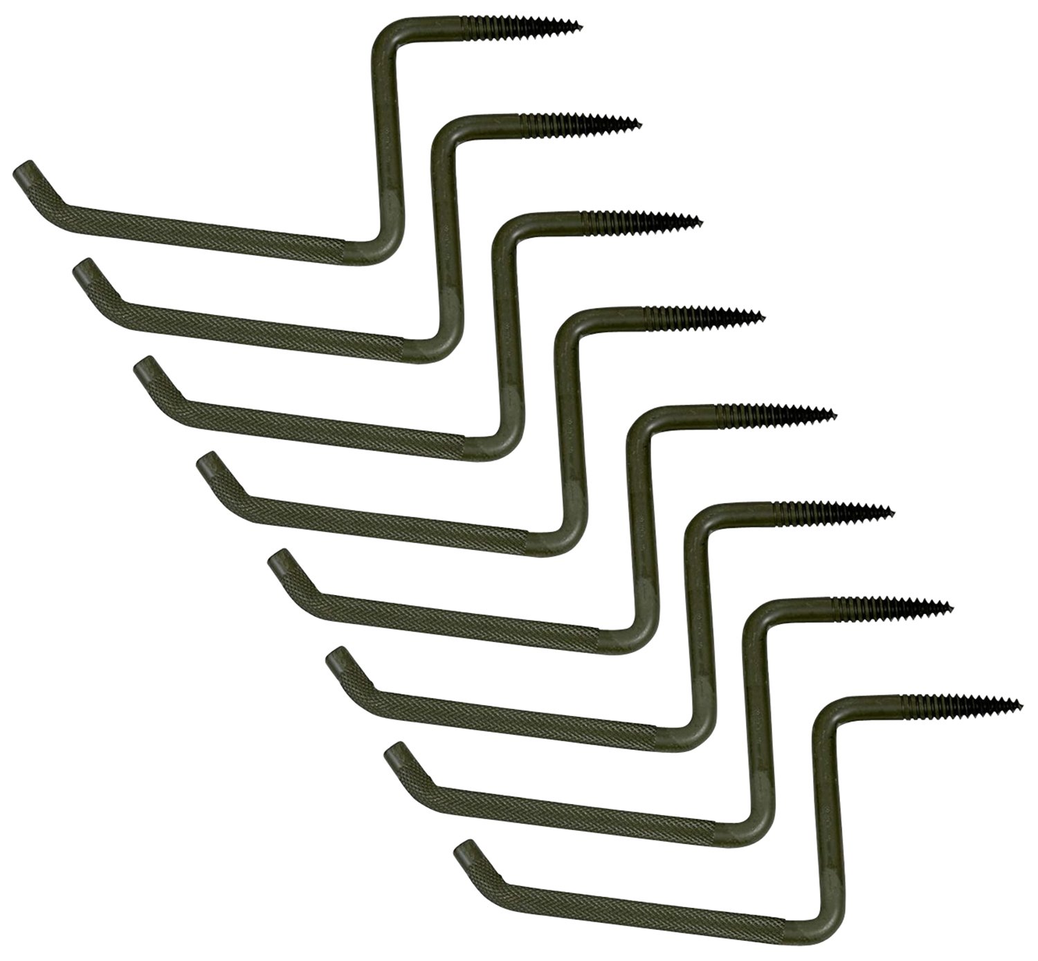 AMERISTEP Grizzly 6 In Tree Step Black 8-Pack 1250 lb Capacity - AMERISTEP