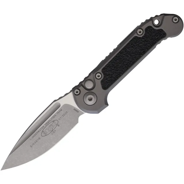 Microtech LUDT G3 3.5 In SE APOC Natural Clear Alu Handle