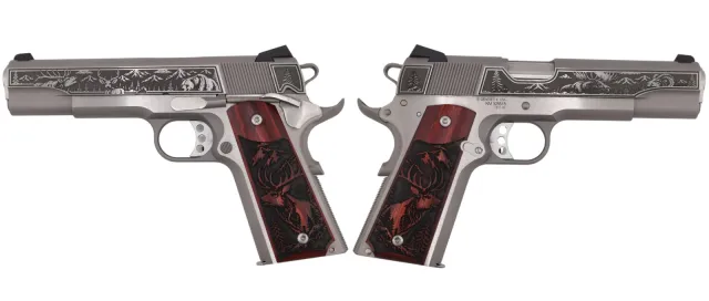 Springfield Armory 1911 Garrison .45 ACP 5 In 7-Rounds Engraver Series - Springfield Armory