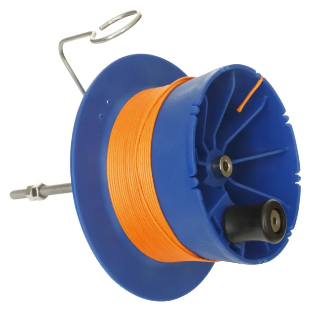 Fin-Finder Sidewinder Drum Reel Blue RH/LH Stainless Steel Nylon - Fin-Finder