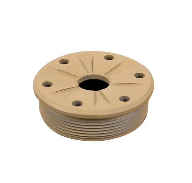 SilencerCo AC1370 Bravo Front Cap 223 Cal Fits Matte FDE - SilencerCo - 223 Cal