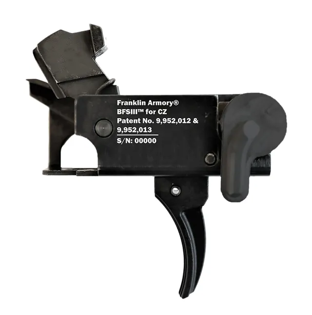 Franklin Armory FRA 06-50000-BLK BFSIII CZ Scorpion Binary Trigger Curved - Franklin Armory