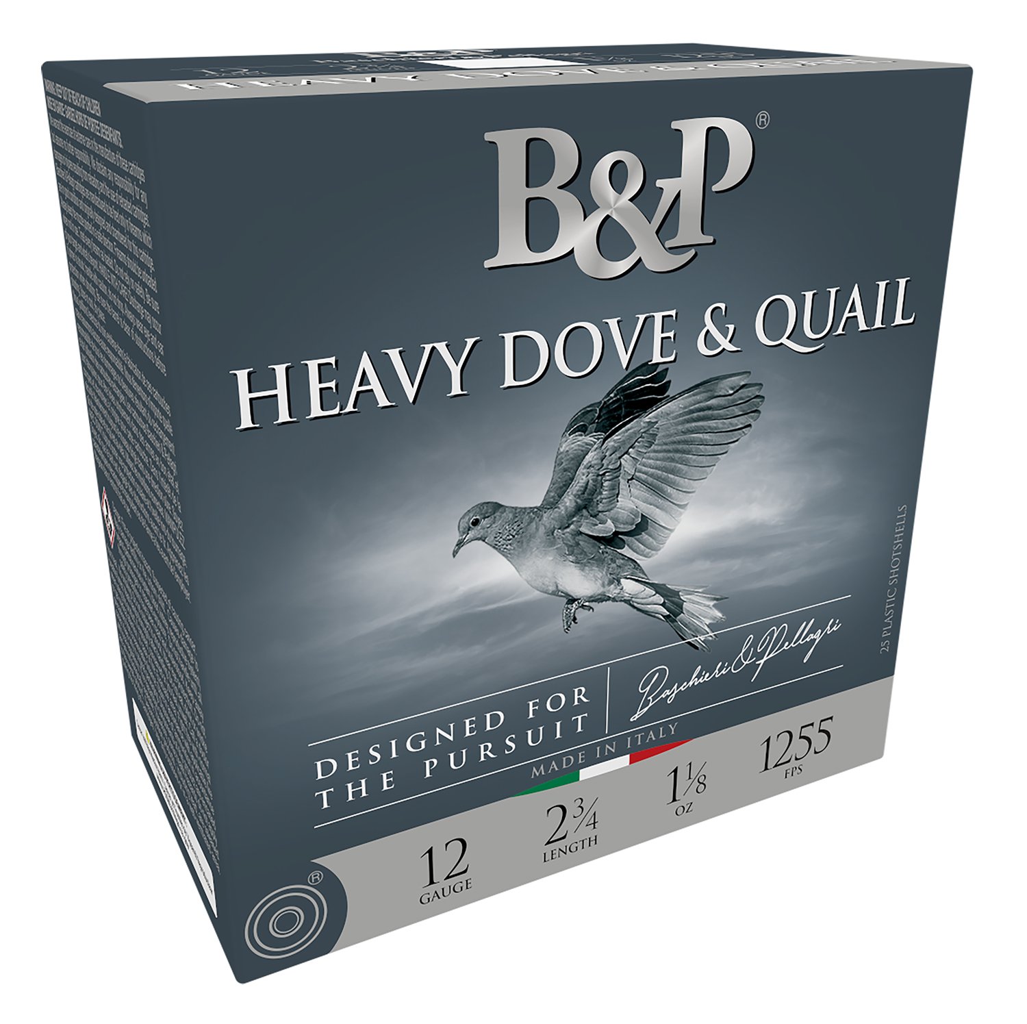 Buy B&P Dove & Quail Shotshells- 12 ga 2-3/4 In 1-1/8 oz #7.5 1255 fps 25/ct online