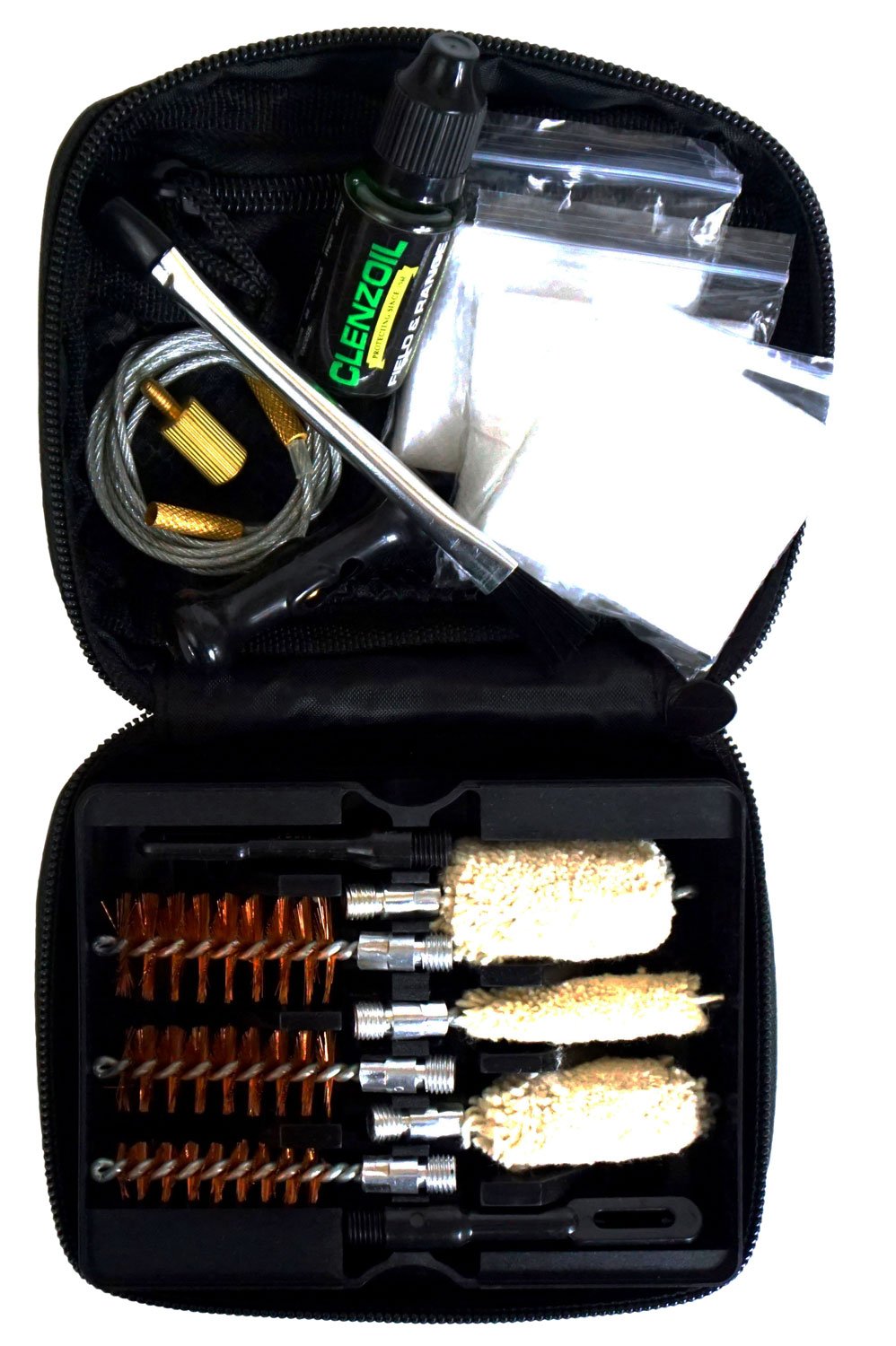 Clenzoil 2465 Multi-Gauge Shotgun Cleaning Kit, 12 Pieces, Water Resistant - CLENZOIL