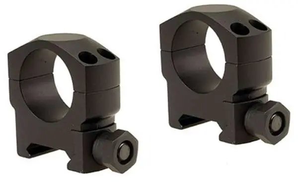 Leupold Mark 4 35mm High Aluminum Ring Mounts Matte Black - Leupold & Stevens - 35MM