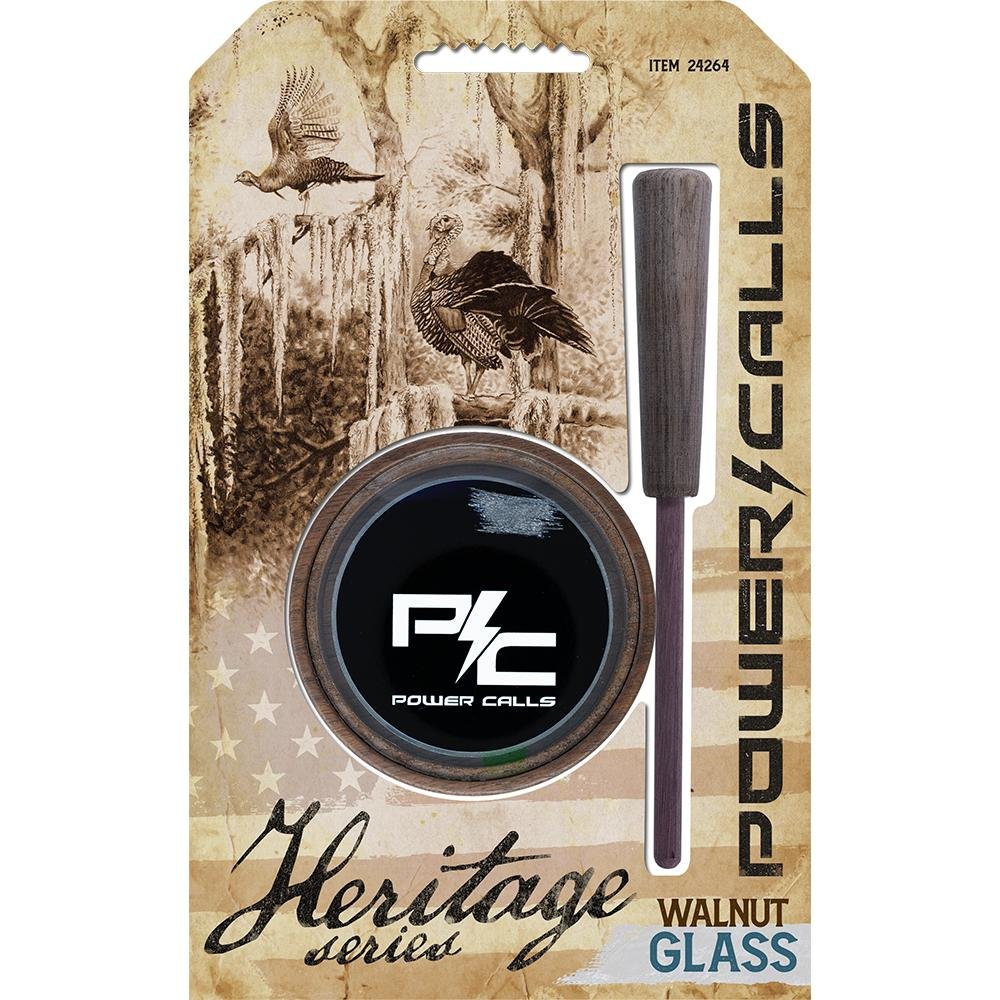 Power Calls Heritage Series Glass Pot Call Walnut Pot Crystal Tone - Higdon Outdoors