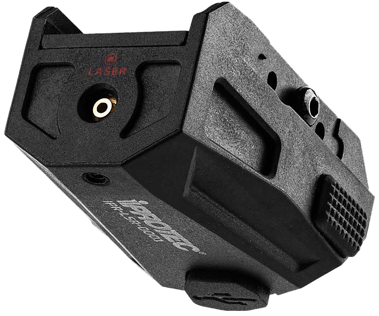 Alliance Consumer Group IPRLSR0001 Mycro Rail Mount Red Laser Matte Black - IPROTEC