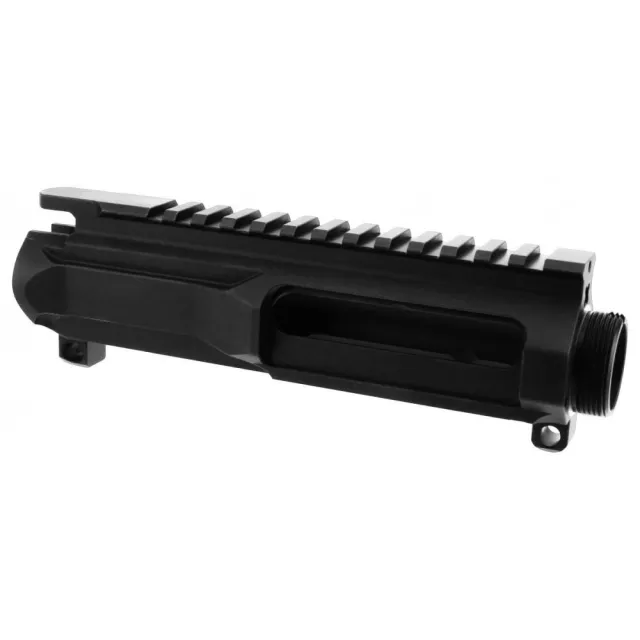 Tacfire UP02 AR-15 Slick Side Stripped Upper Receiver Black 7075 T6 Aluminum - TacFire