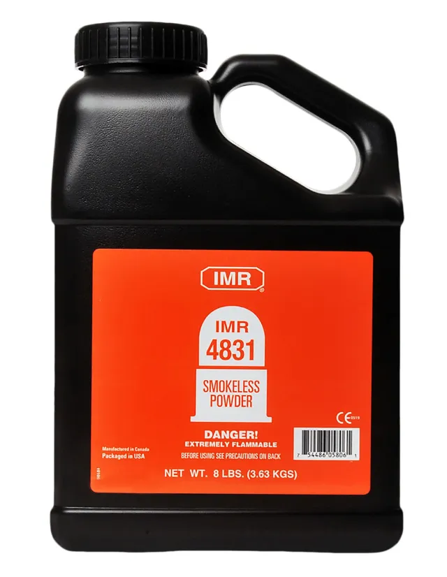 IMR 948318 4831 Smokeless Rifle Powder 8LB for Medium Magnums