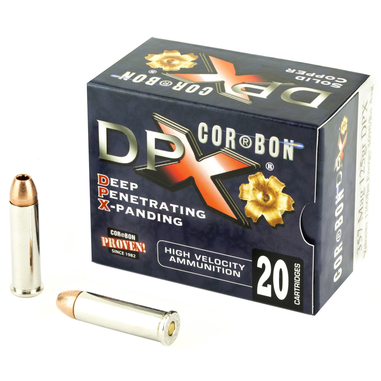 Buy Corbon DPX357125 357MAG Ammo, 125 Gr Barnes X, 20 Rounds online