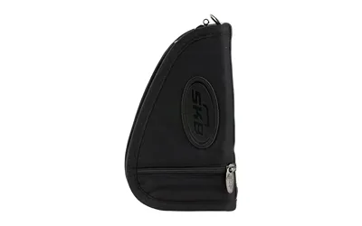 SKB 2SKB-HG09-BK Handgun Bag Black Small 4PK, Heavy-Duty Zippers, 9" - SKB Sports