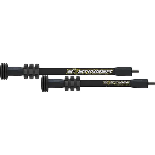 Bee Stinger MicroHex Stabilizer Kit Matte Black 10 MHXKITN10MB