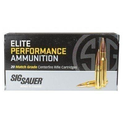 Sig SAUER Elite Performance Match Grade 300 Win Mag 190gr 20rd Box OTM Ammo - Sig Sauer - 300 WINMAG