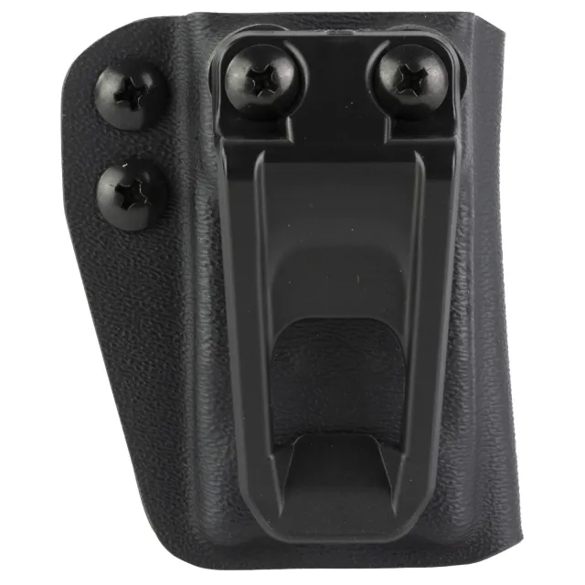 Crucial Concealment 1045 Covert Mag Pouch, Kydex, Glock 43x/48, Black - Crucial Concealment