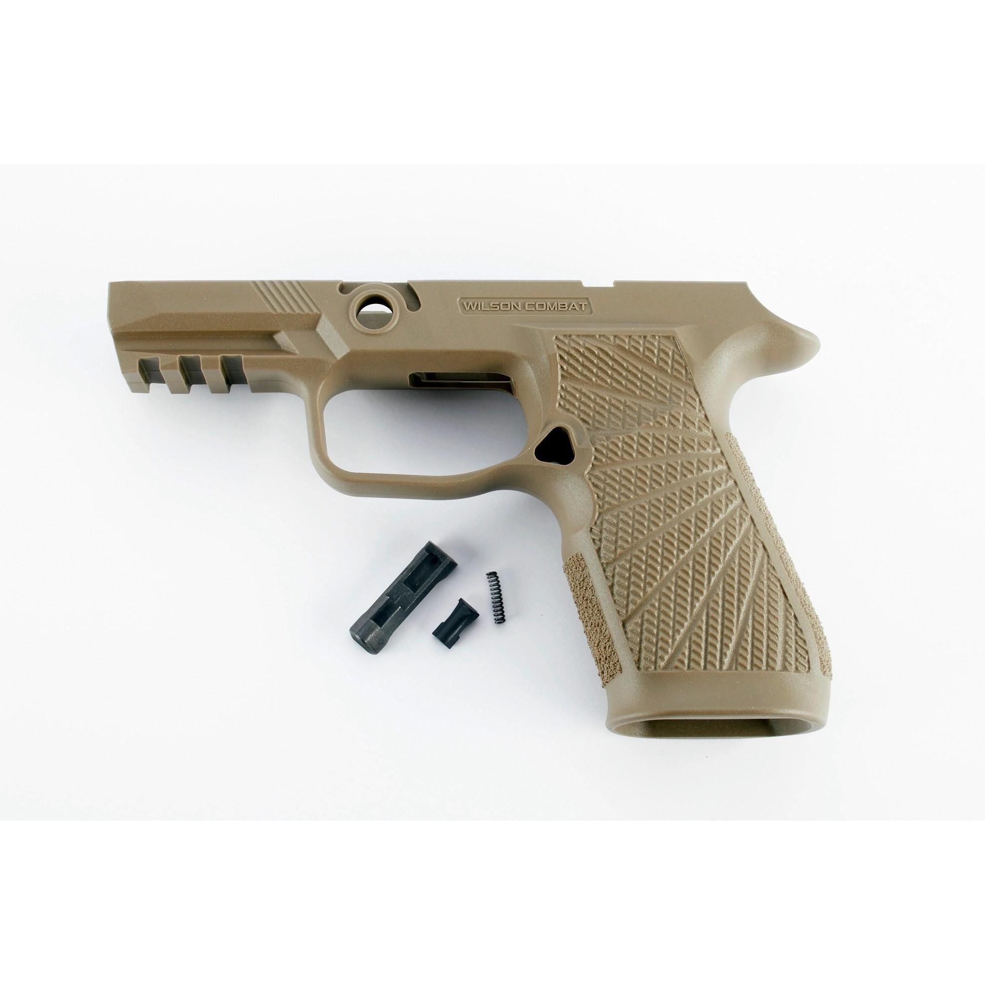 Wilson Combat 320-C2ST Sig P320 Grip Module Carry II Tan No Manual Safety - Wilson Combat - 9mm, .40 S&W, .357 SIG