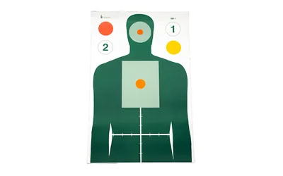 Action Target SB-1-100 Advanced Skill Builder Target, 23"x35", 100 Pack - Action Target