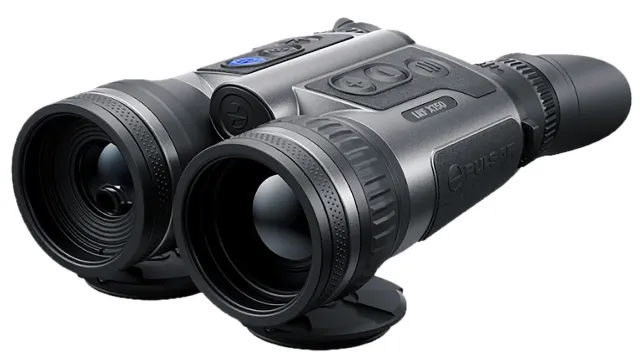 Pulsar PL77486 Merger LRF Thermal Binocular 2-16x50mm Black Alloy - Pulsar - 50MM for sale at Bang-Bang Tactical