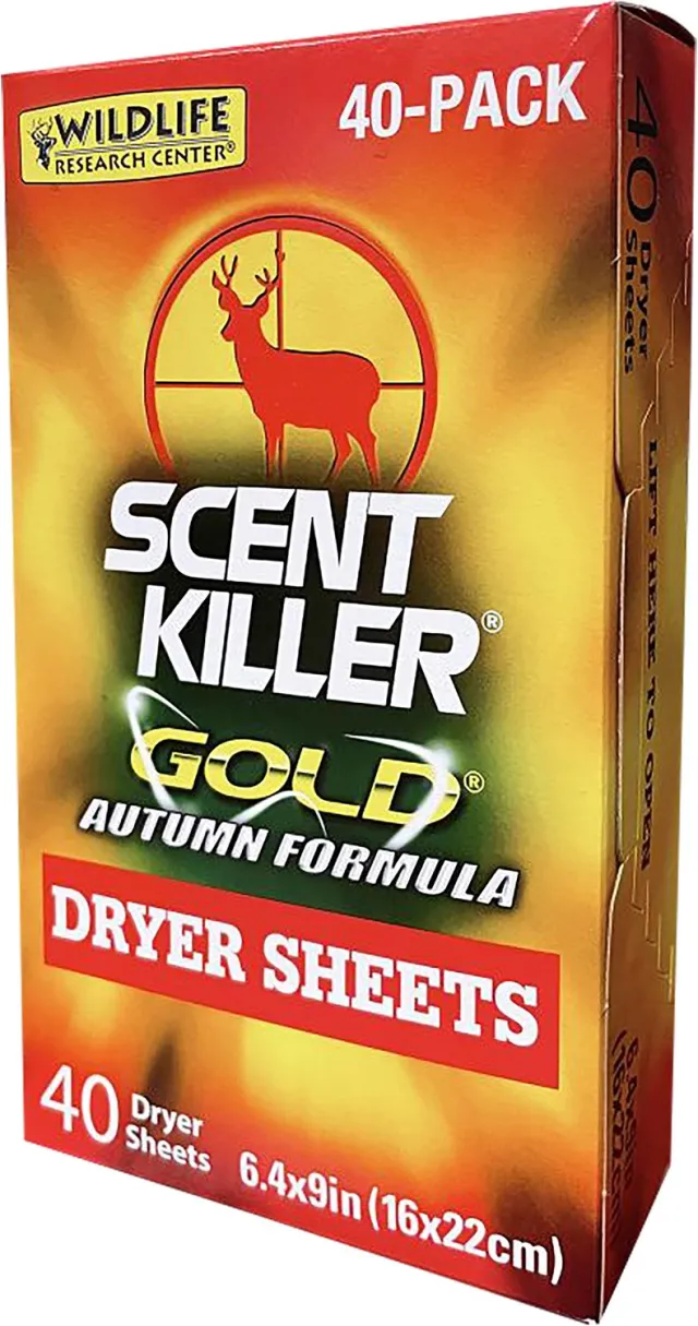 Buy Wildlife Research Scents WR Scent Killr Gold Dryer Sheets 40p 1283 online