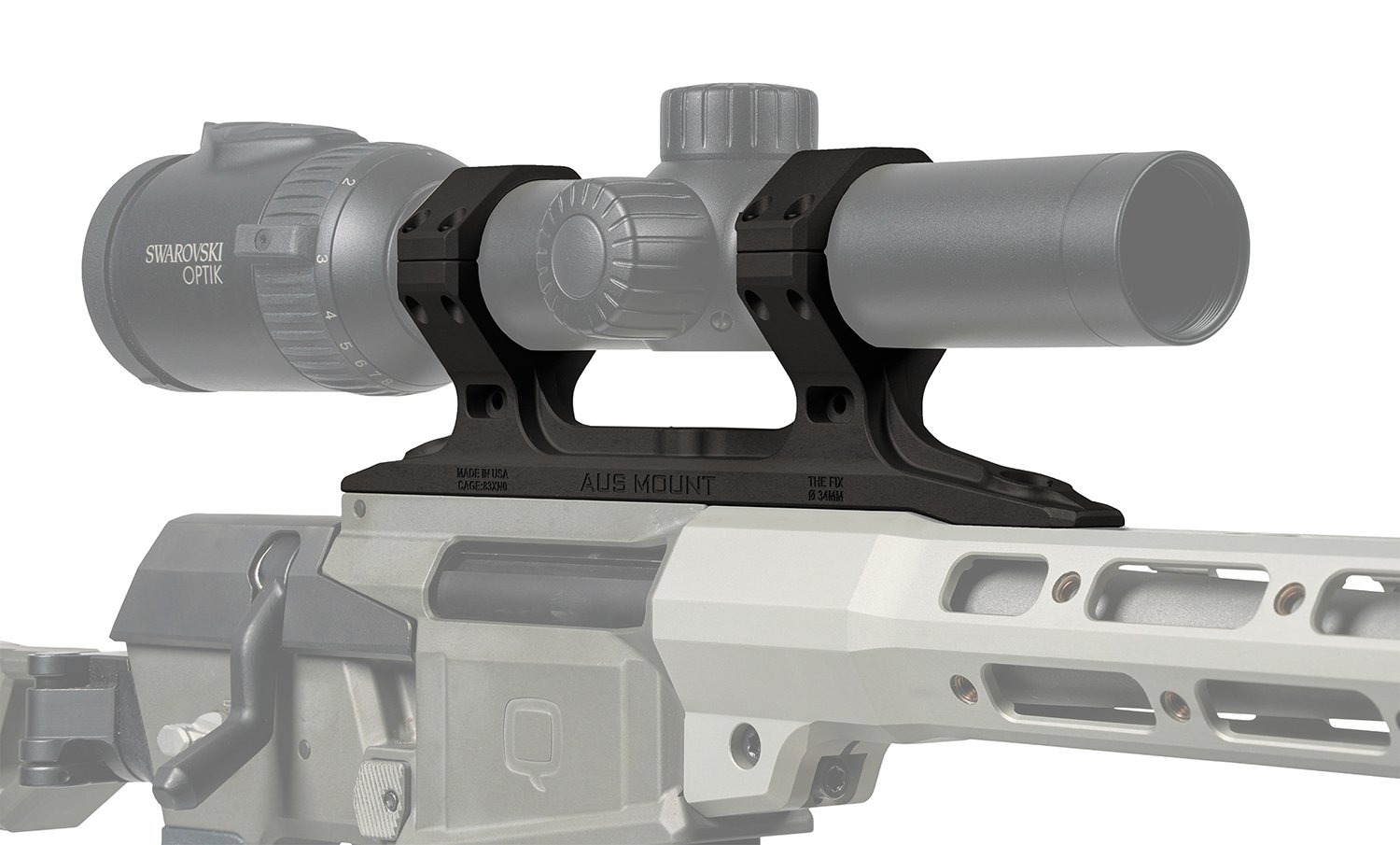 Buy Q 100-322 AUS MOUNT 34MM DIA DIRECT THE FIX BLK online