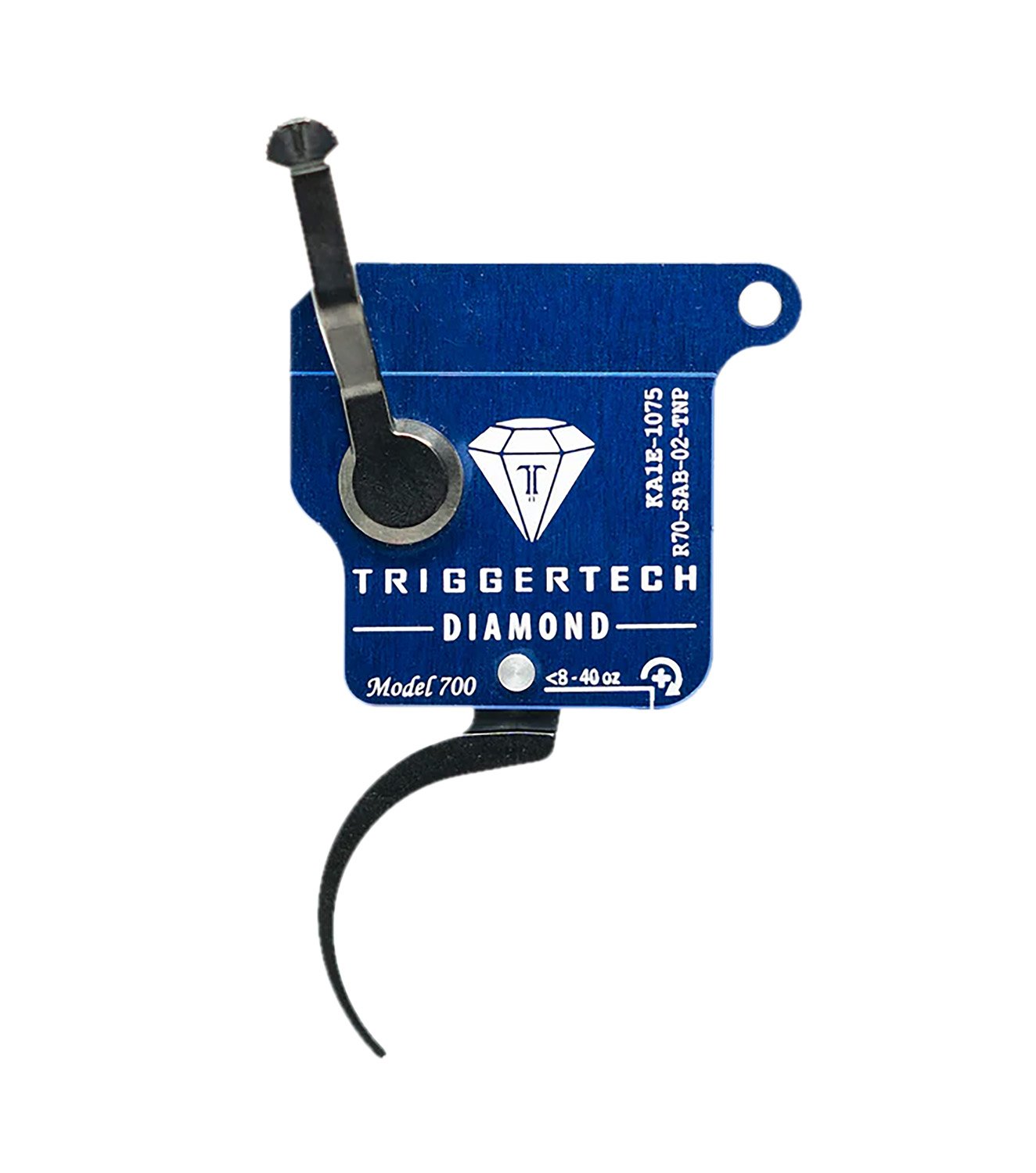 Buy TriggerTech R70SAB02TNP Diamond Black Curved Trigger Remington 700 RH online