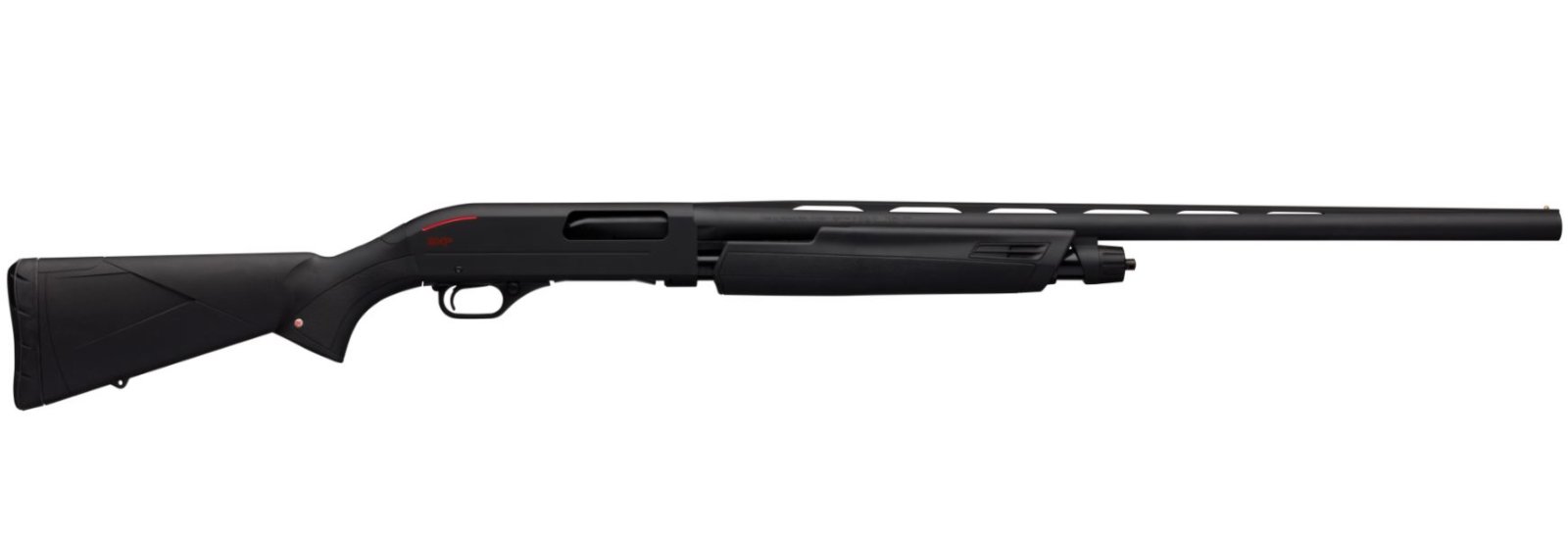 Winchester Repeating Arms 512251290 SXP Black Shadow 12 Gauge 24" 4+1 3.5" Matte Black Rec/Barrel Matte Black Fixed Textured Grip Paneled Stock Right Hand (Full Size) Includes 3 Invector-Plus Chokes - Winchester - 12 Gauge