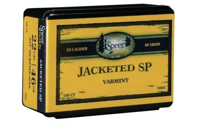 Buy Speer 1017 Bullet .22 Cal .224 40gr Spire Point online