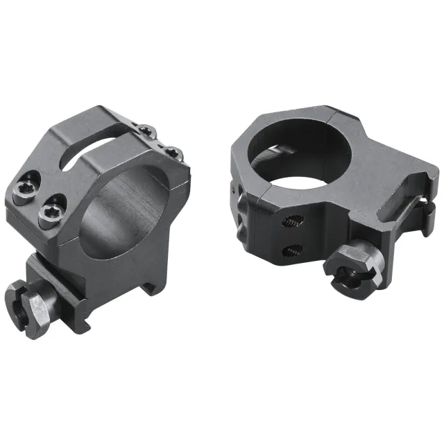 Buy Weaver Mounts 48362 Skeleton Rings Scope Ring Set Black Anodized Aluminum 1" Tube Extra High Four Hole online