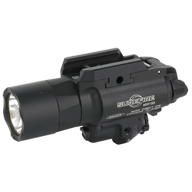 SureFire X400TAGN Turbo Weapon Light Green Laser 650 Lumens Black Finish - SureFire - 650 LUMENS/ 5.0 MW