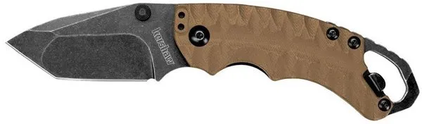 Buy Kershaw 8750TTANBW Shuffle II Knife 2.6" Blackwashed Tanto Blade Tan Handle online