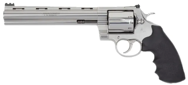 Buy Colt ZANACONDASP8RFT Anaconda .44MAG 8" SS Rubber Grip Fiber Optic Sight online