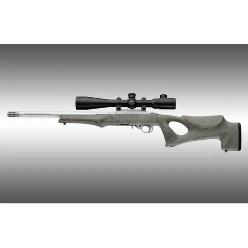 Hogue 10-22 Tactical Thumbhole OverMolded Stock .920 Barrel Ghillie Green - Hogue