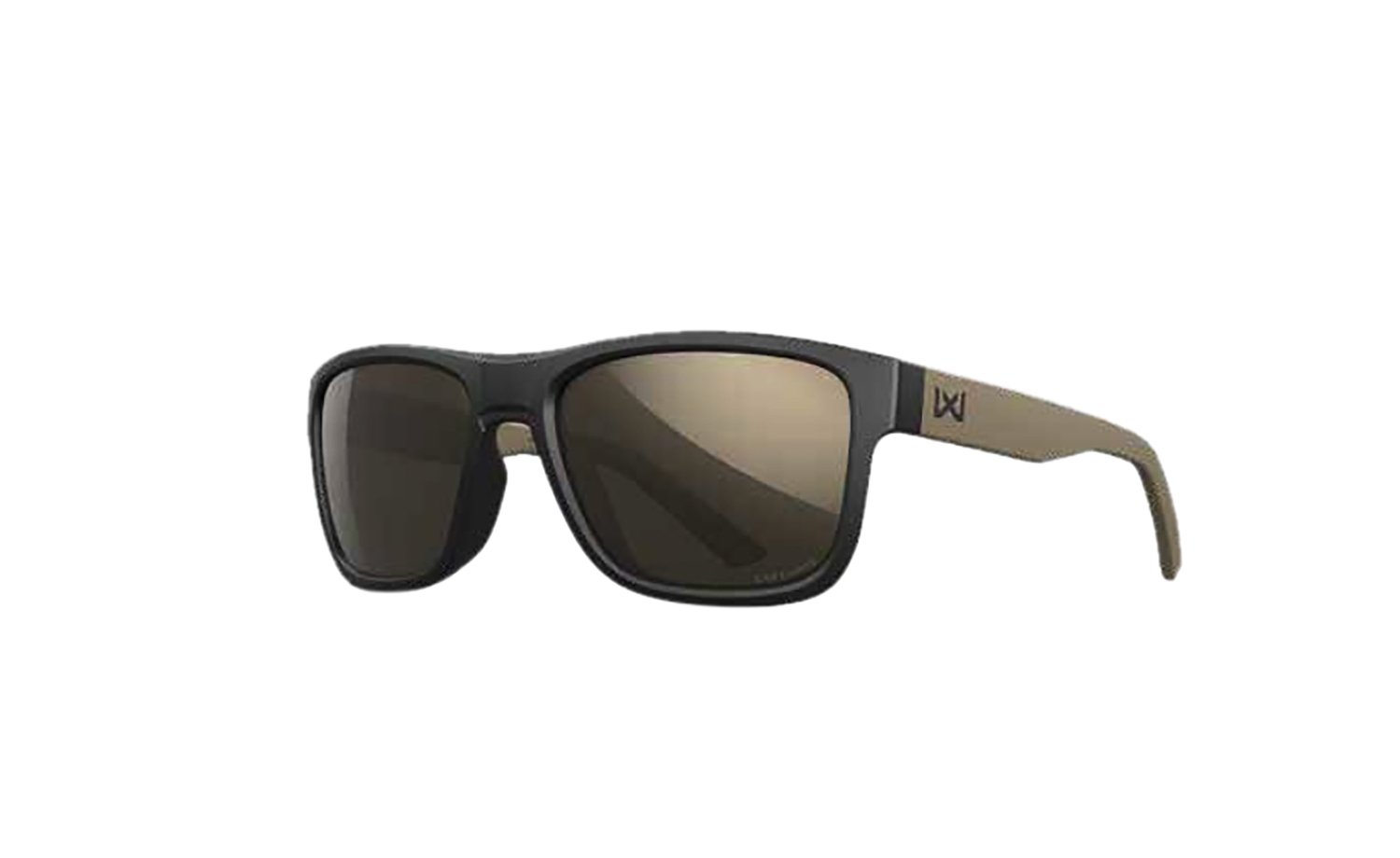 Buy Wiley X AC6OVN14 Ovation Tungsten Mirror Lens Polycarbonate Matte Black w/ Tan Frame online