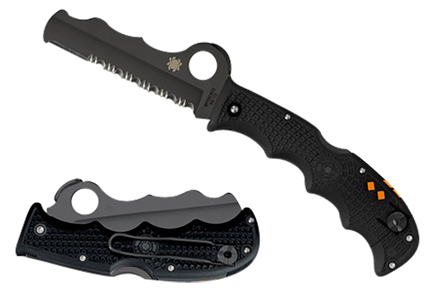 Spyderco Assist C79PSBBK 3.69 In Black Blade Carbide Tip - Spyderco