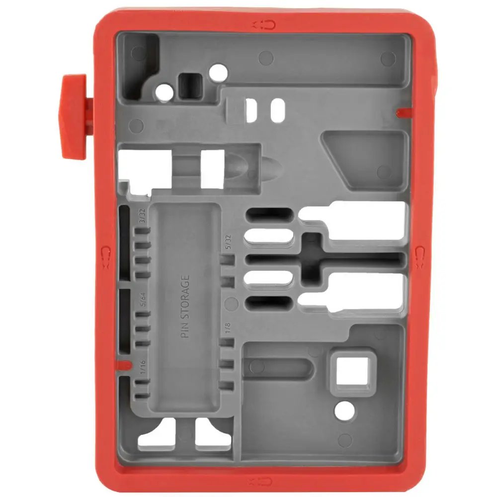 Real AVID Master For AR Style Rifles Red/Gray Bench Block (AVAR15MBB) - Real Avid