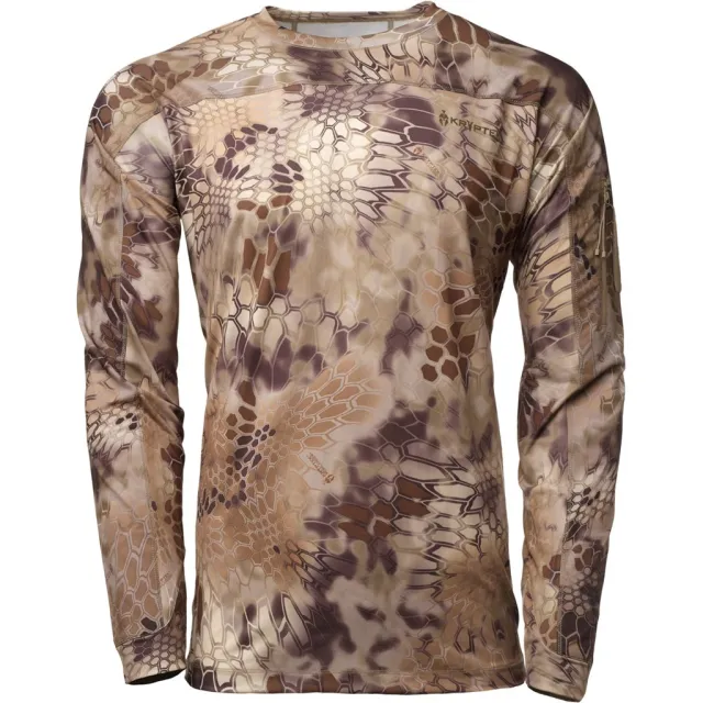 Kryptek Valhalla Highlander Crew Neck Lightweight Shirt Medium