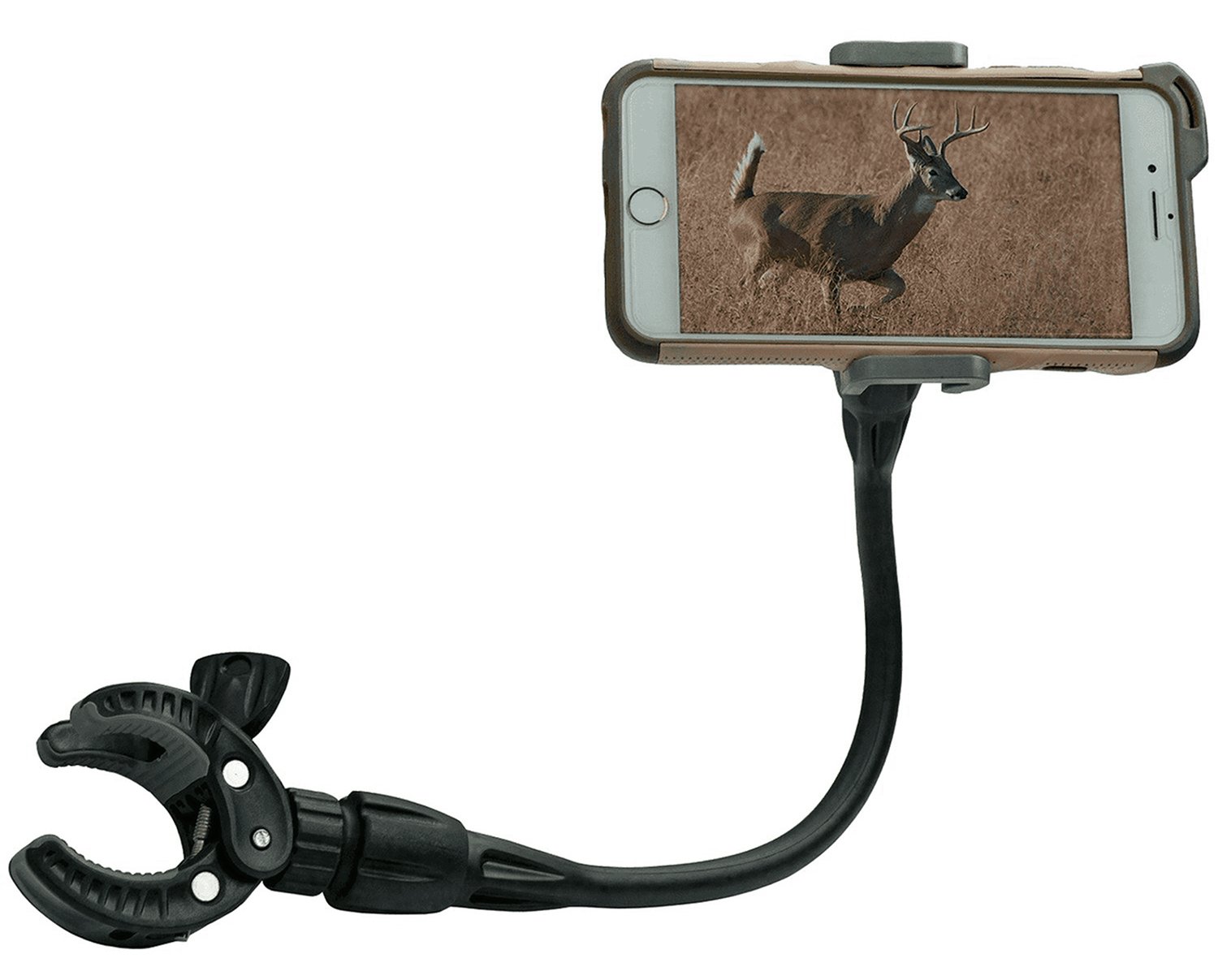 Hawk Treestands HWK3501 12 In FlexArm Black 360 deg Camera Mount - Hawk Treestands