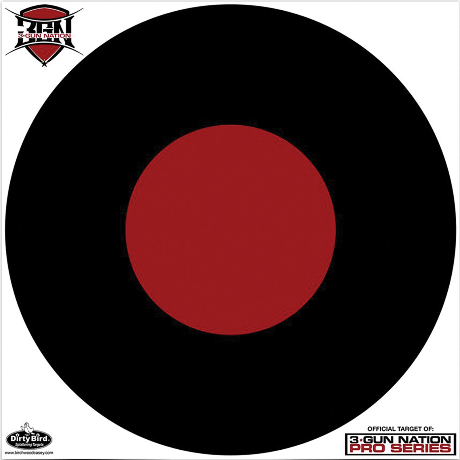 Birchwood CASEY Dirty Bird 17.25in 3-Gun Nation Targets 5-Pack (35187) - Birchwood Casey - 17.25"