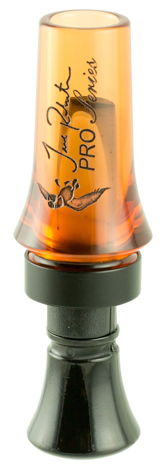 Duck Commander Jase Pro Series Double Reed Duck Call Orange Acrylic - DUCK